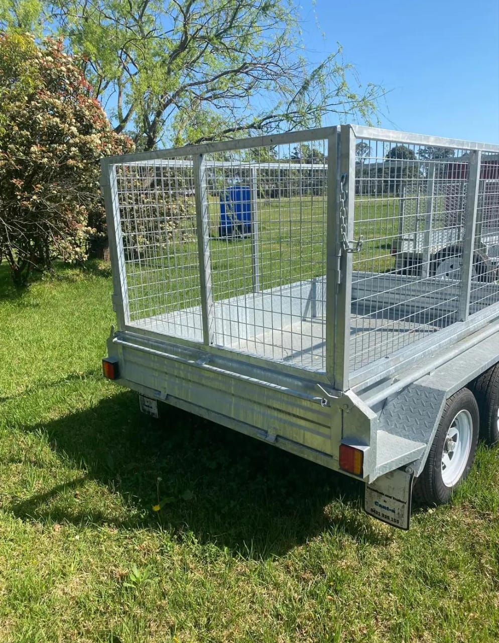 Galvanised Box Trailer